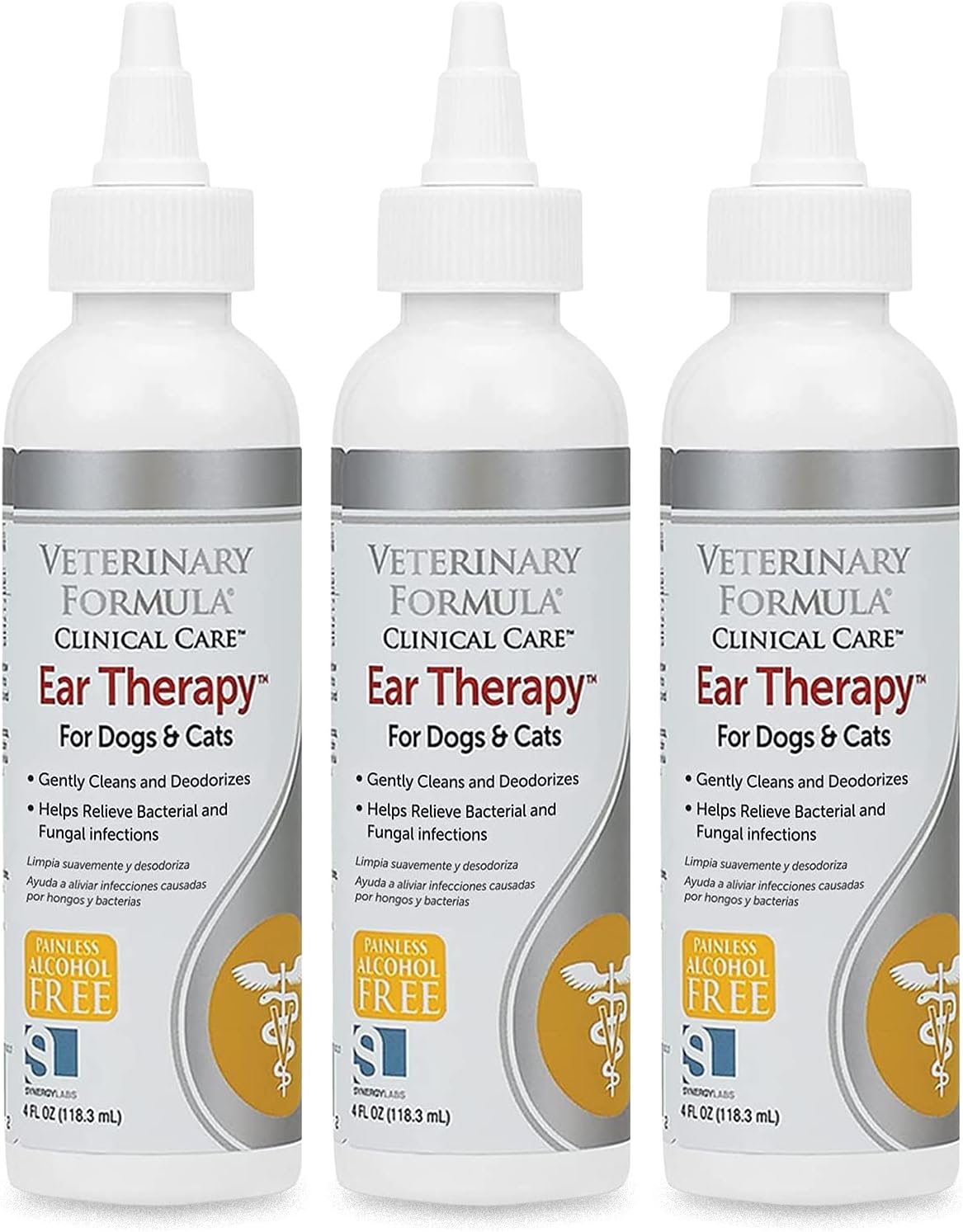 4 oz Medicated Ear Drops 3 Pack N2640