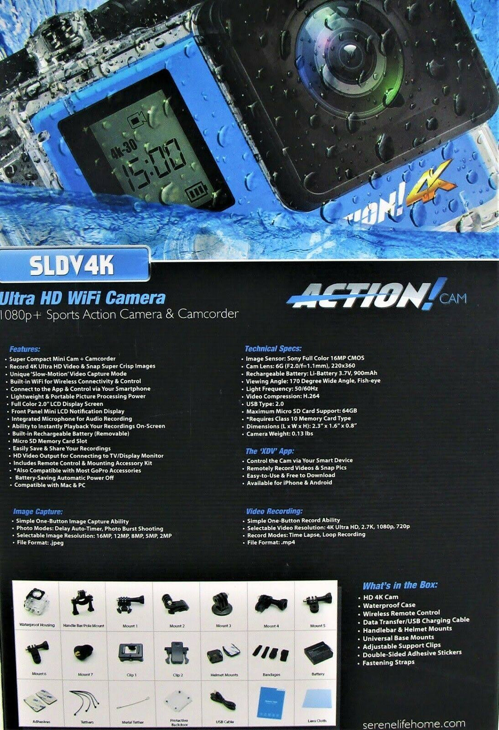 4K Ultra HD Action Camera S647508