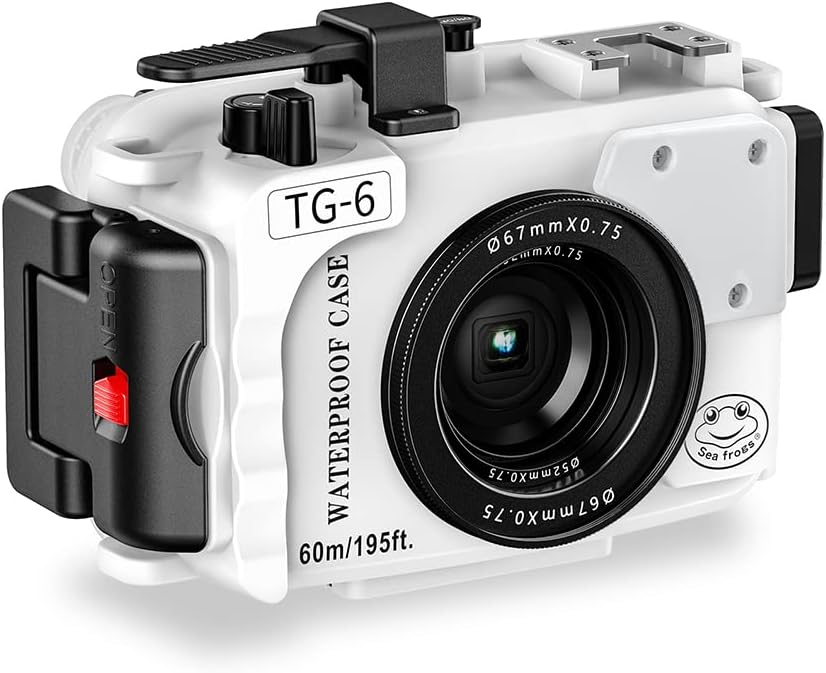 Black Waterproof Diving Case for Olympus TG-6 N762094