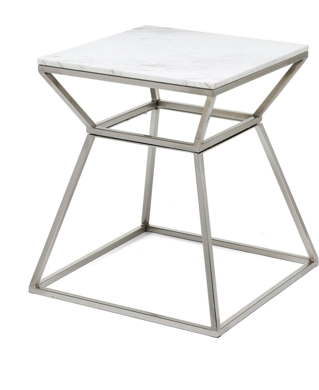 Silver Marble Side Table S7797