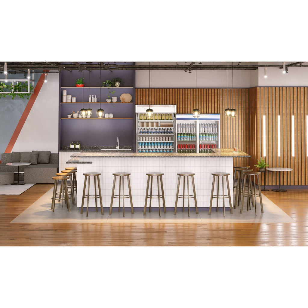 Espresso Wood Counter Height Stool Q9875