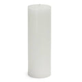 White Unscented Pillar Candle Set of 12 R817