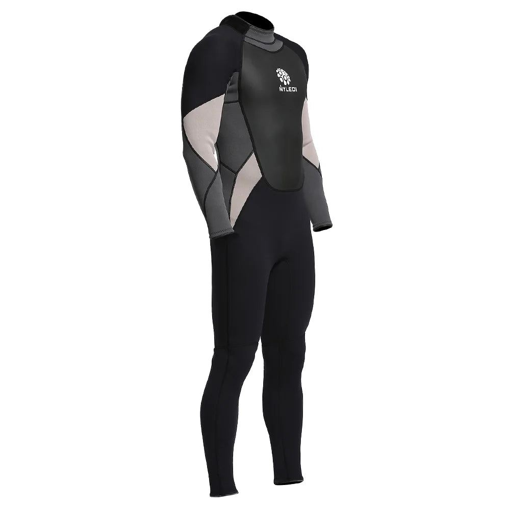 3mm Back Zip Full Body Wetsuit Jumpsuit Y160