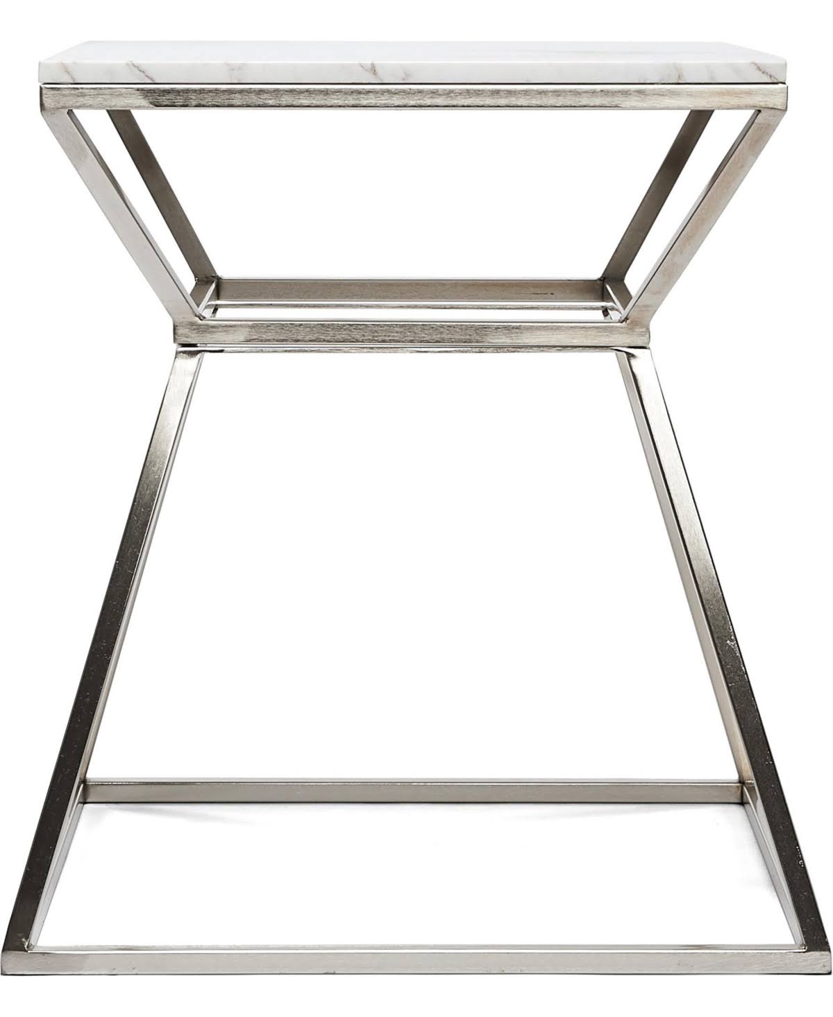 Silver Marble Side Table S7797