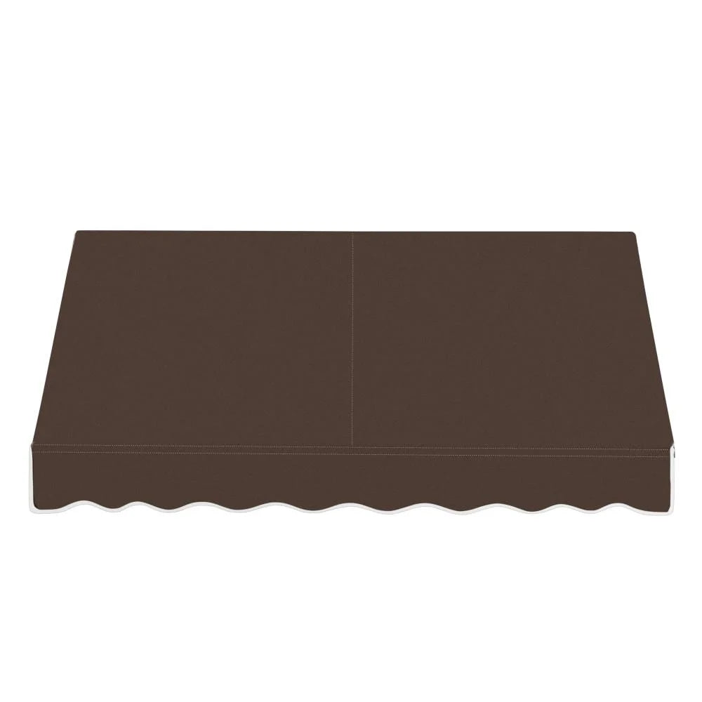 Brown Acrylic Fixed Awning O3791