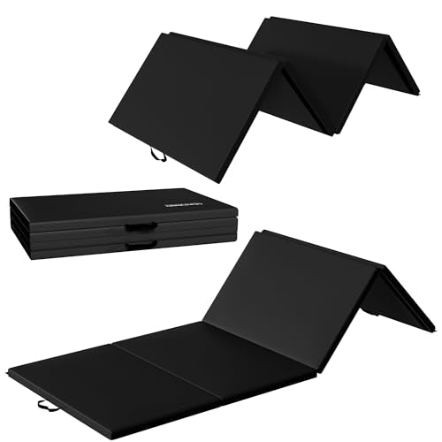 2" Thick Folding Gymnastics Mat with Carrying Handles O233