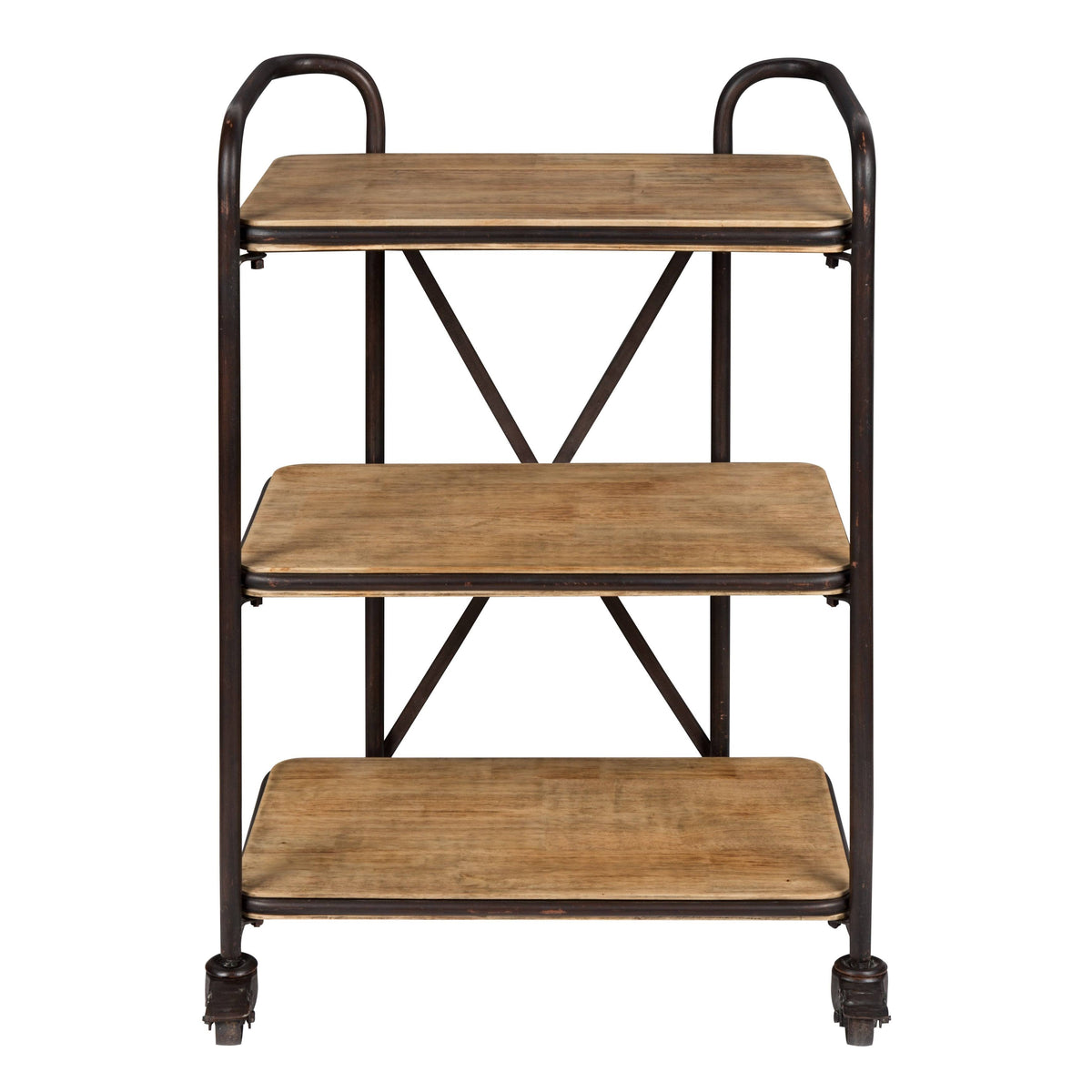 3 Tiered Rolling Bar Cart M491