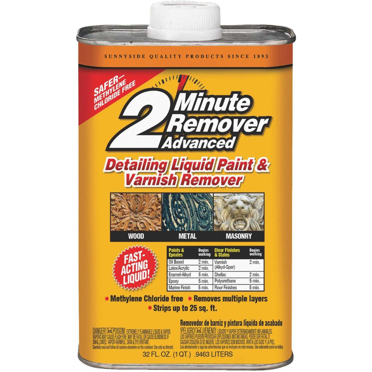 2 Minute Liquid Paint & Varnish Remover T961