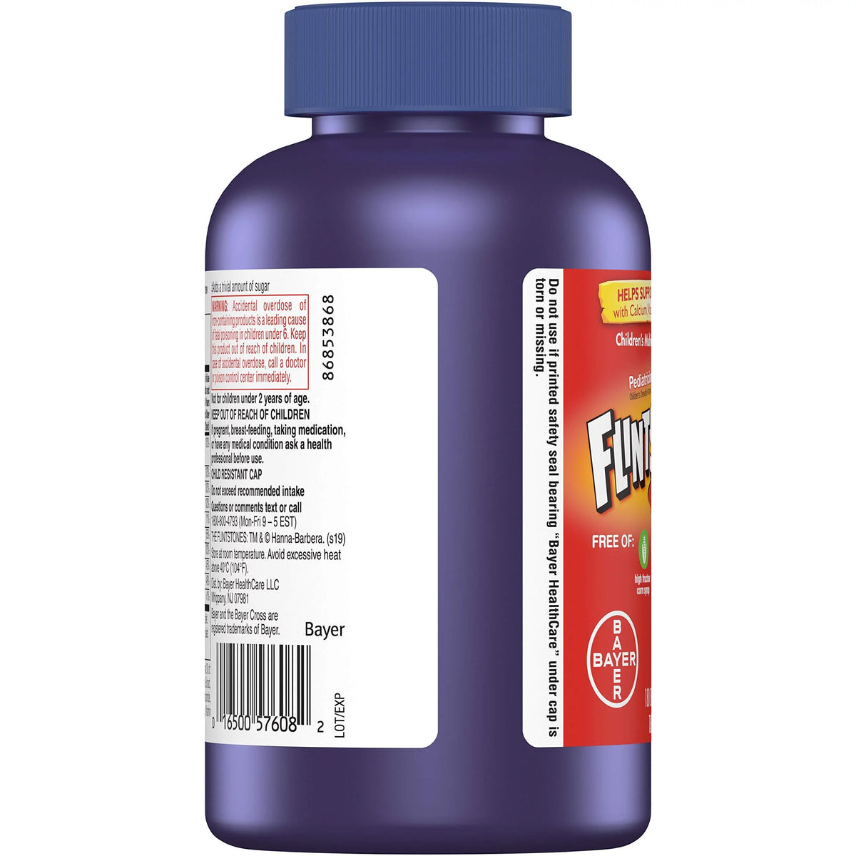 Chewable Multivitamin for Kids with Iron, Calcium, Vitamin C, Vitamin D, 180ct I84175