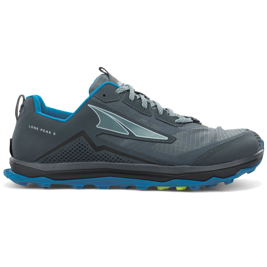 Blue/Lime Wide Trail Running Shoes E131
