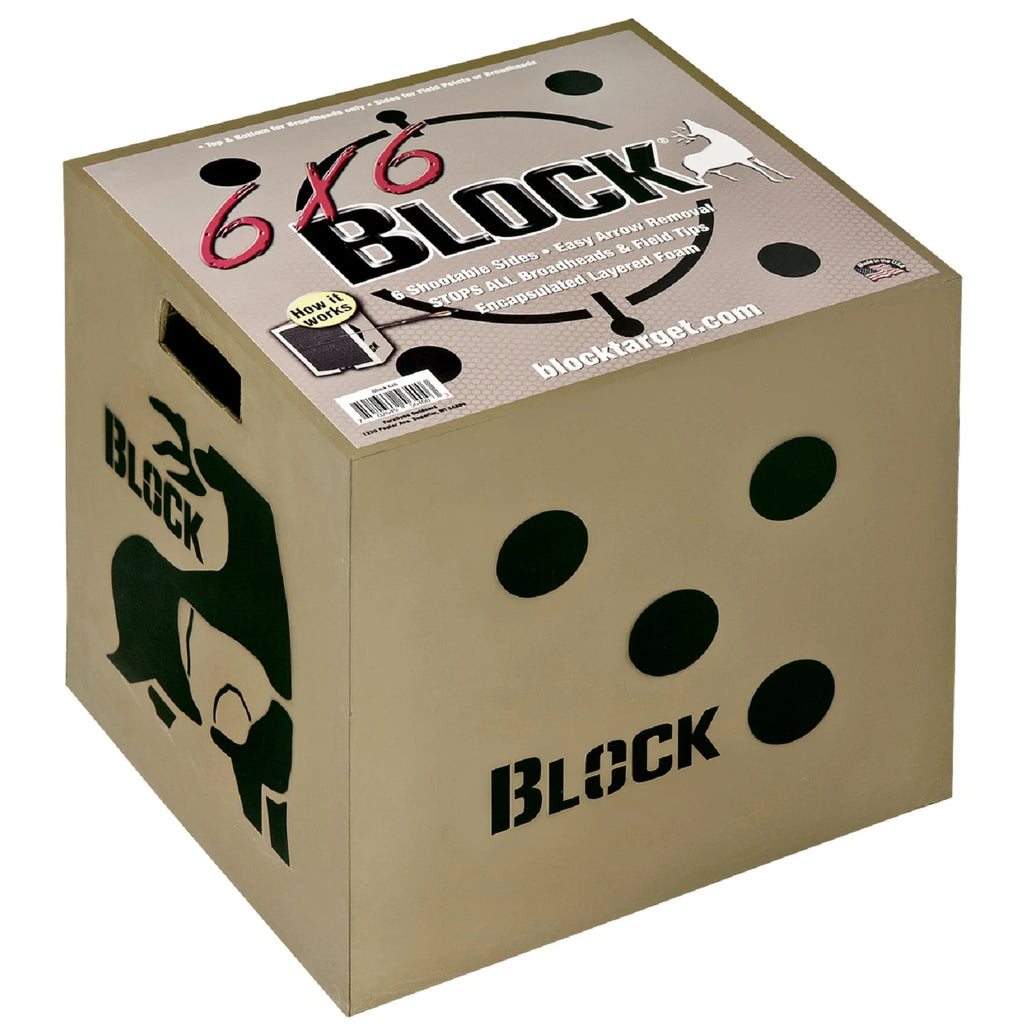 18"x18"x16" 6x6 Sided Archery Target N777550