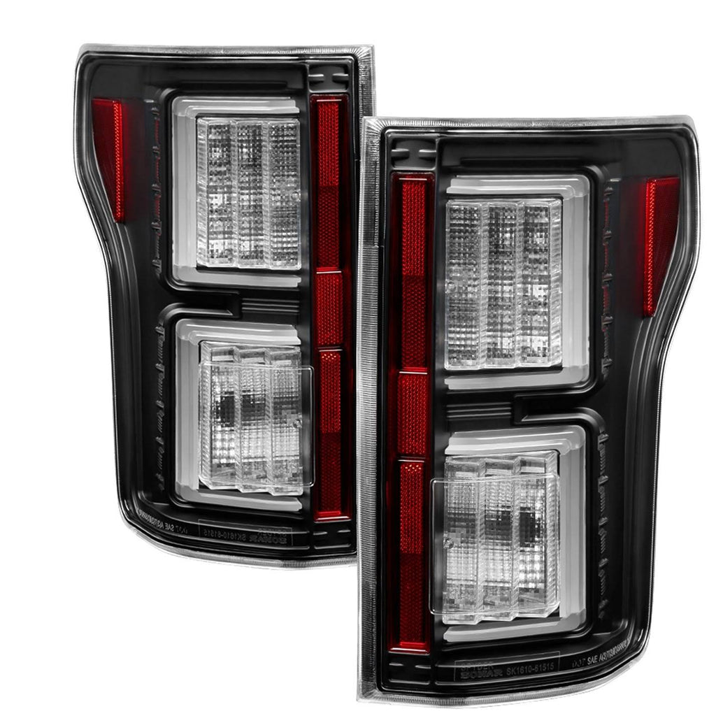 Black Light Bar LED Tail Lights H814160