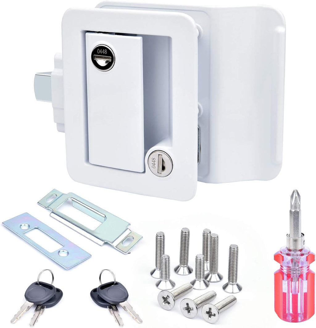 2-Pack RV Door Locks with Paddle Deadbolt U516289