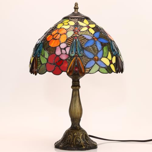 Blue Dragonfly Stained Glass Table Lamps G170104