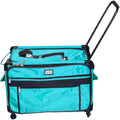 Turquoise Machine on Wheels Case H216