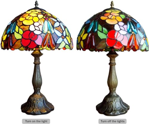 Blue Dragonfly Stained Glass Table Lamps G170104