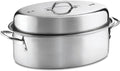 3-Piece Stainless Steel Covered Oval Roaster Set A98194