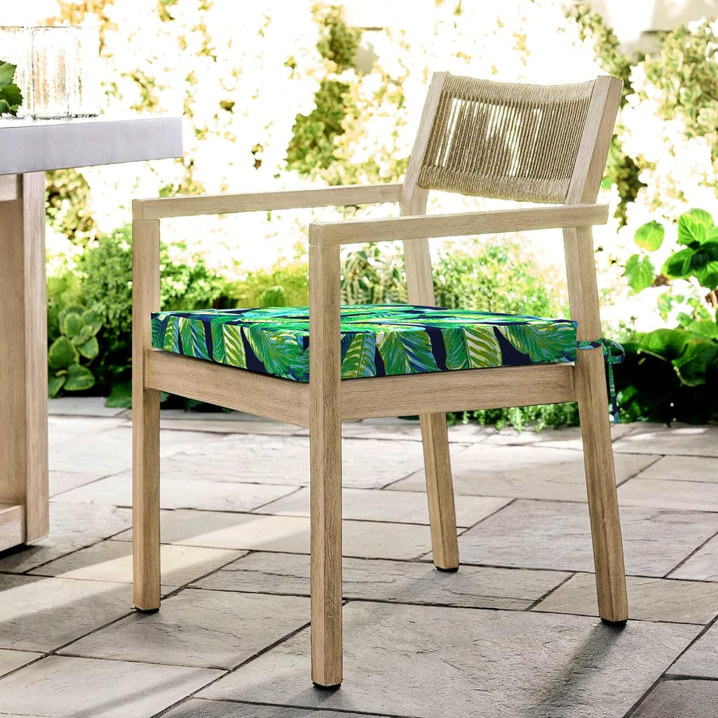Blue Palms Square Outdoor Chair Pad Set of 2 T109974