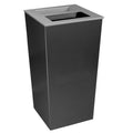 34 Gallon Hammered Charcoal Ash Trash Receptacle K3350