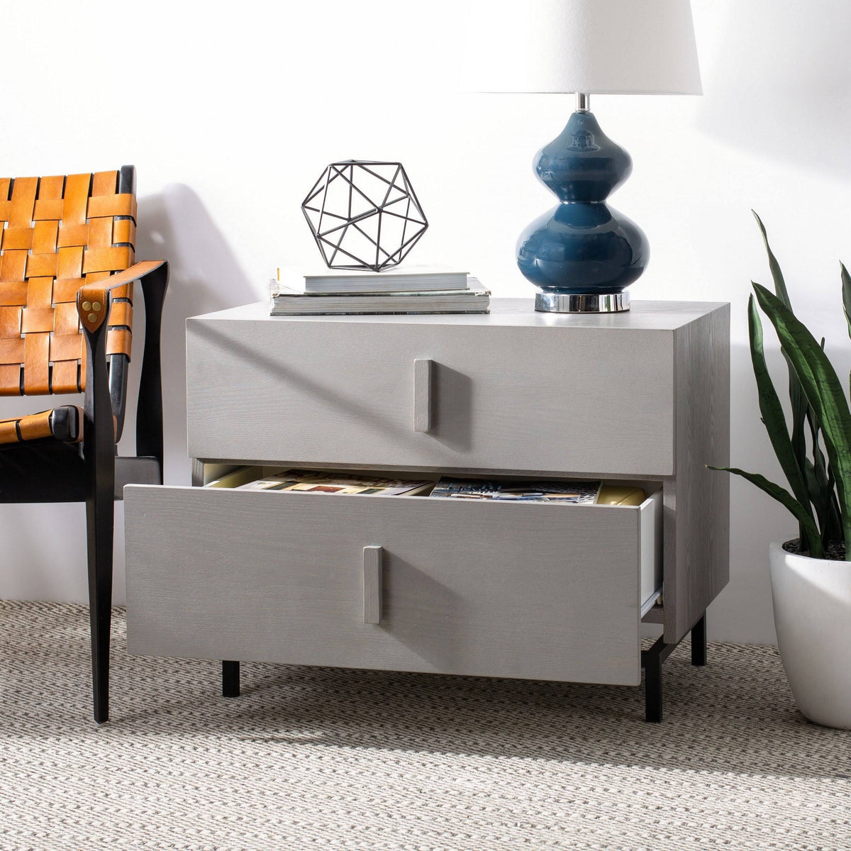 Grey / Black Cabinet M7549