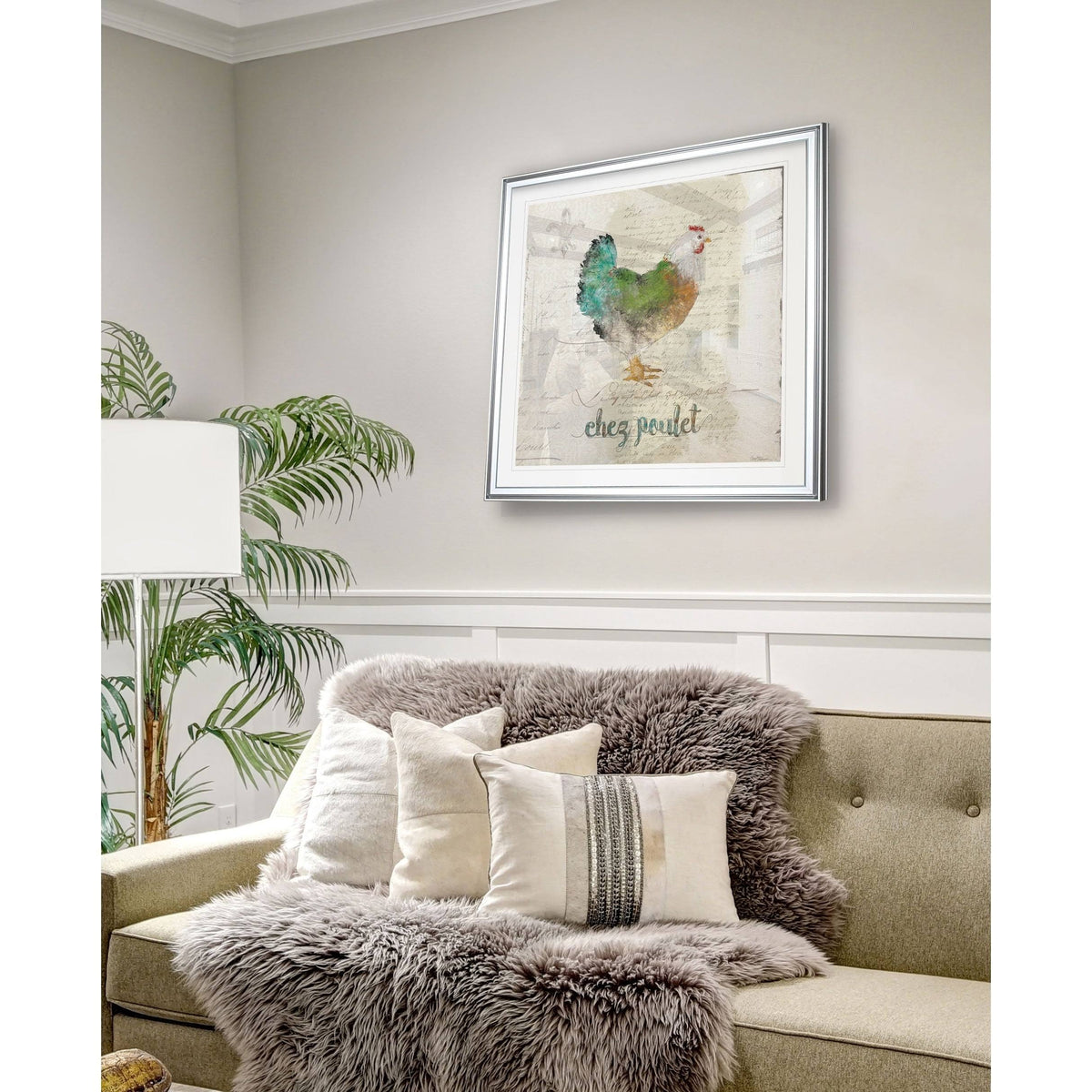 Framed Giclee Print 32 x 32 R851020