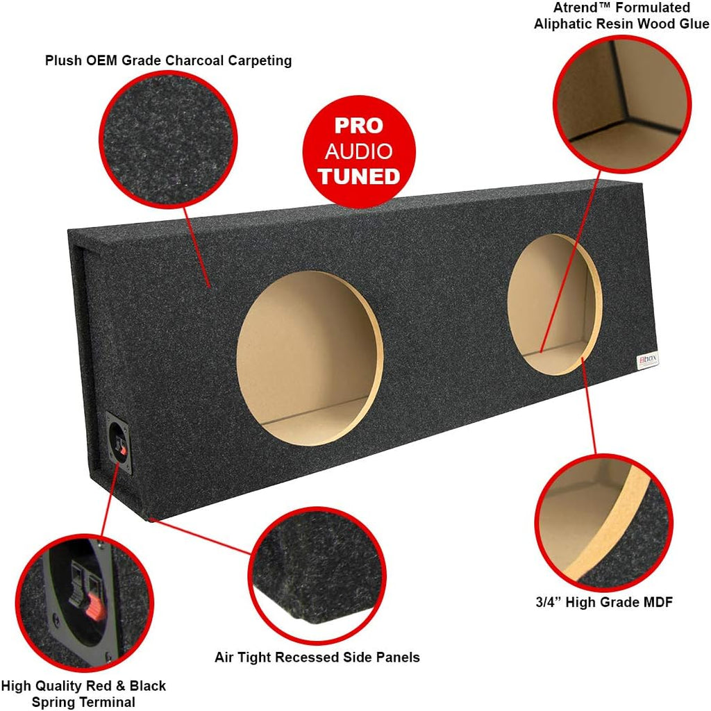 12" Dual SPL Vented Subwoofer Enclosure R379