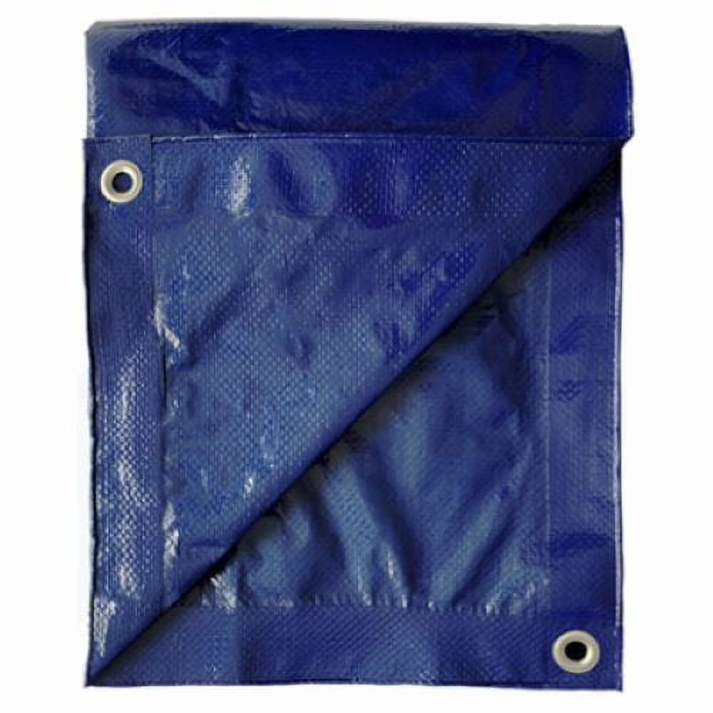Blue 6' x 8' Polyethylene Storage Tarp Cover I515833