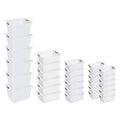 Plastic Storage Basket Bin Bundle Set O68835