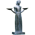 Large 37" Outdoor Garden Bird Girl Statue N4004