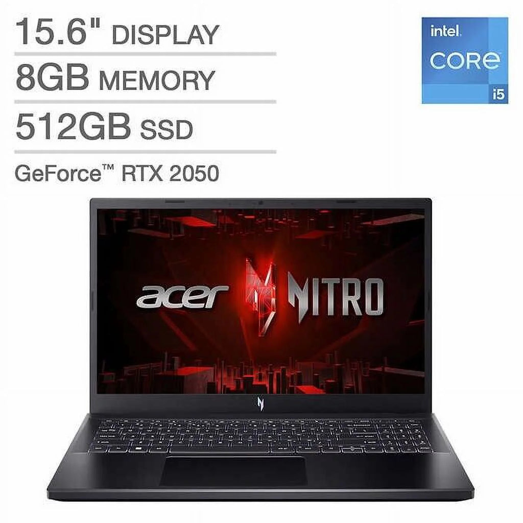 15.6" Gaming Laptop with 13th Gen Intel Core i5-13420H Processor E621912