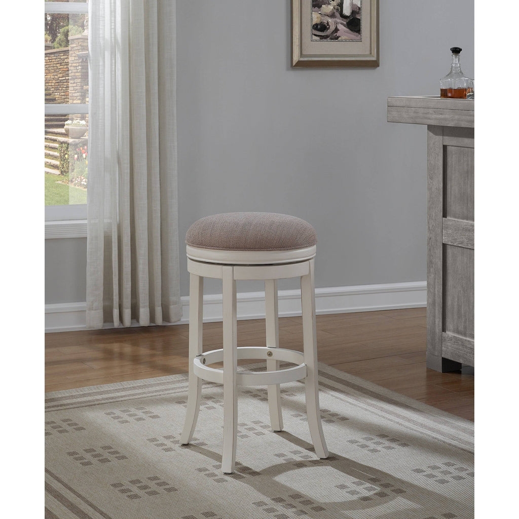 White Backless Tall Bar Stool O4121