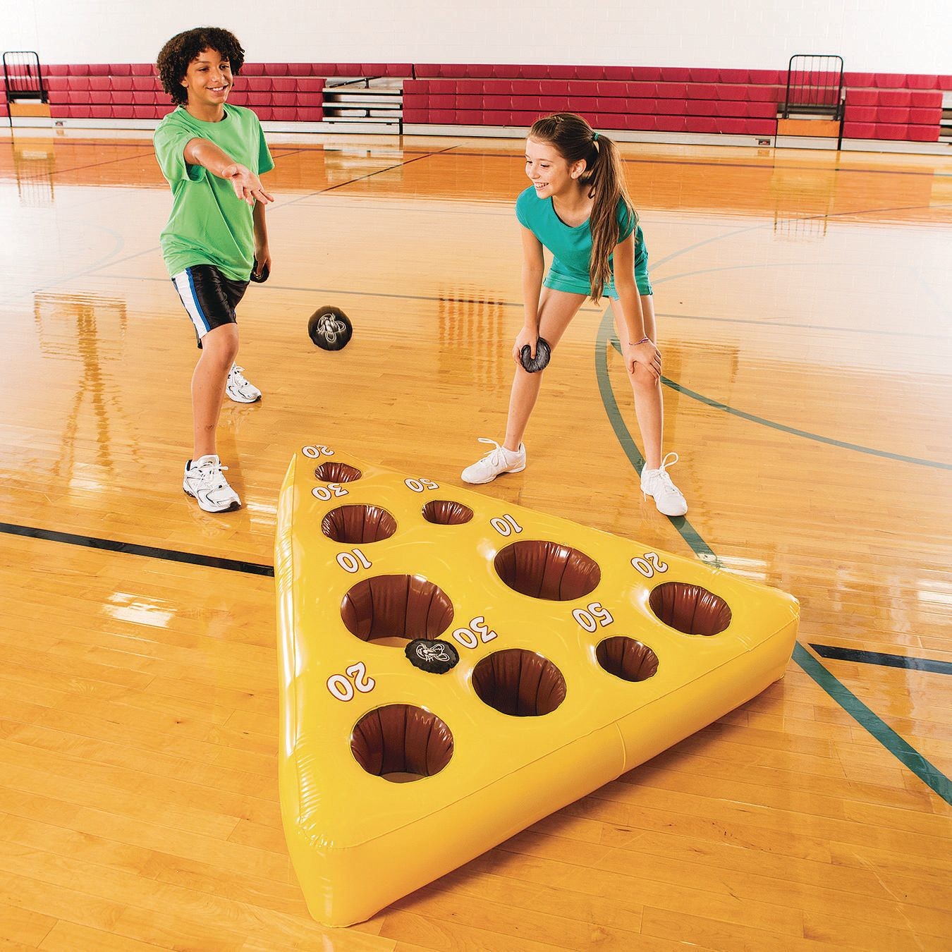 Inflatable Mouse and Cheese Toss Game N23788