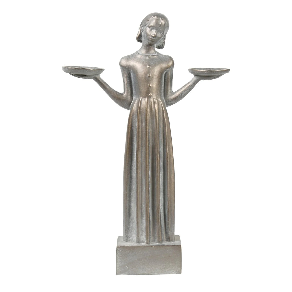 Large 37" Outdoor Garden Bird Girl Statue N4004