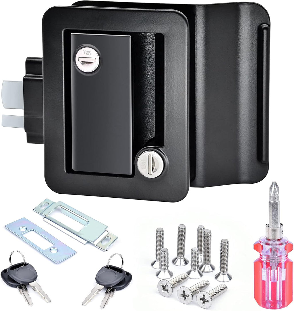 2-Pack RV Door Locks with Paddle Deadbolt U516289