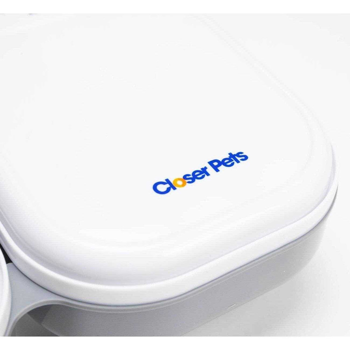 Automatic Pet Feeder with Stainless Steel Bowl Inserts K975389