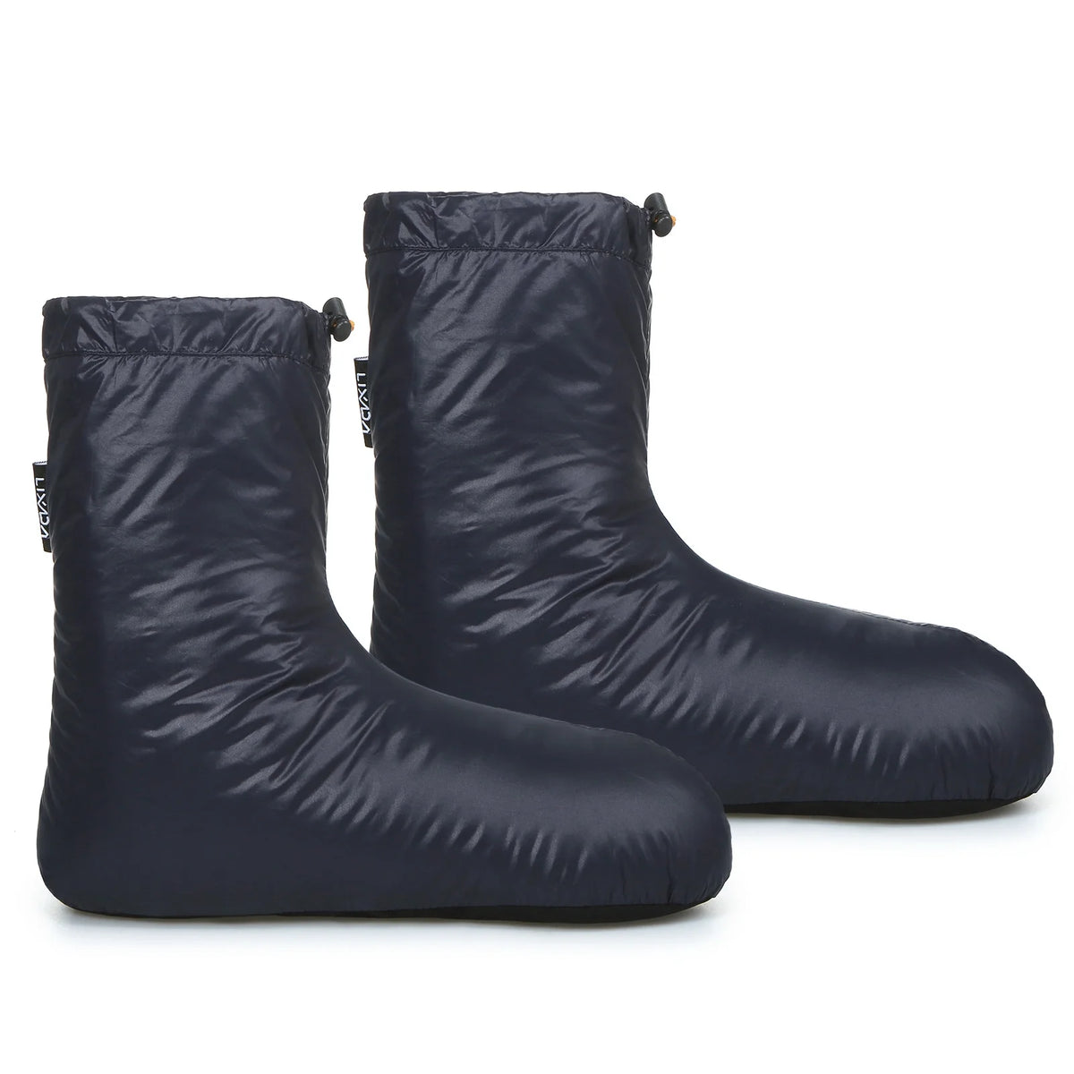 Winter Down Booties Socks Warm Soft Windproof Sleeping Slippers with Adjustable Drawstring Down Filled Boots with Storage Bag C31209