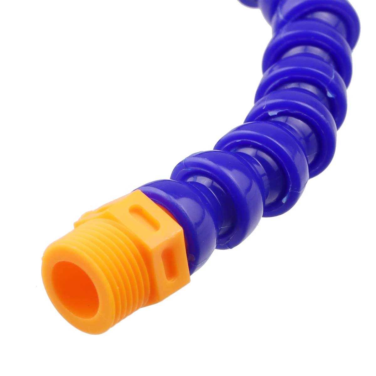 Pack of 10 Round Nozzle Flexible Oil Coolant Pipe Hose Z7018