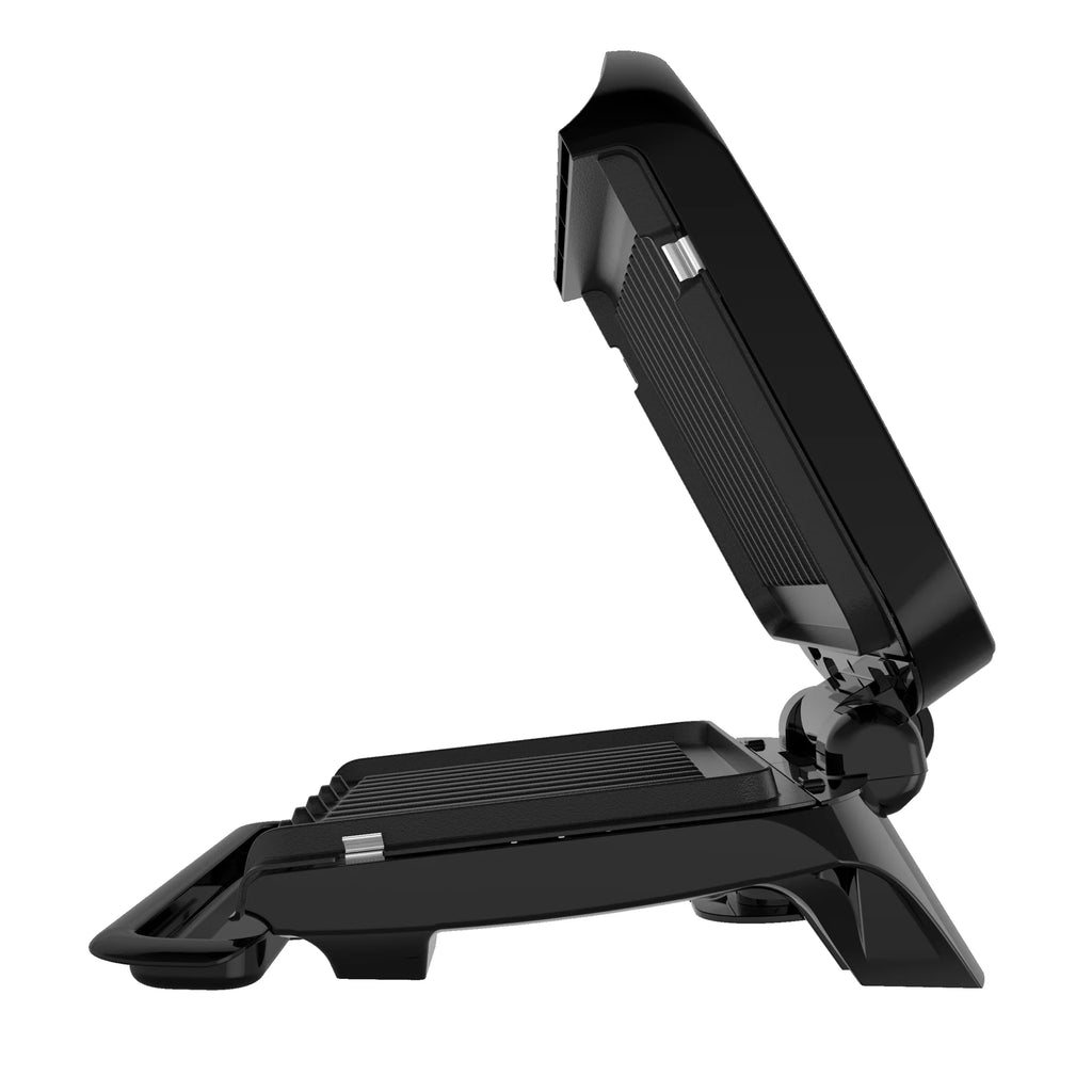Black 4-Serving Removable Plate Electric Grill and Panini Press U843614