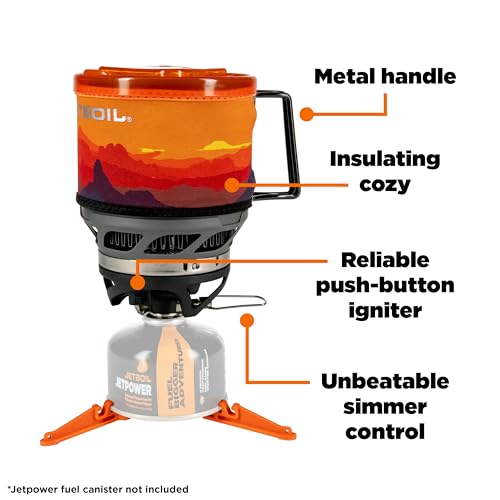 MiniMo Camping Stove Cooking System with Adjustable Heat Control R8417
