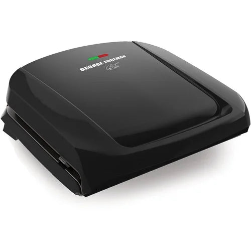 Black 4-Serving Removable Plate Electric Grill and Panini Press U843614