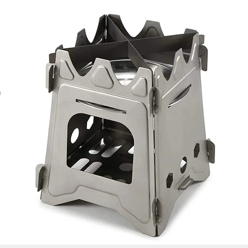 Folding Titanium Ultralight Wood Stove B330170