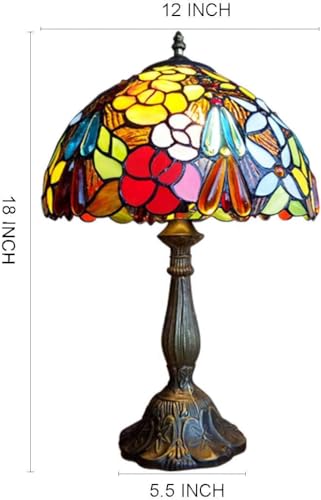 Blue Dragonfly Stained Glass Table Lamps G170104