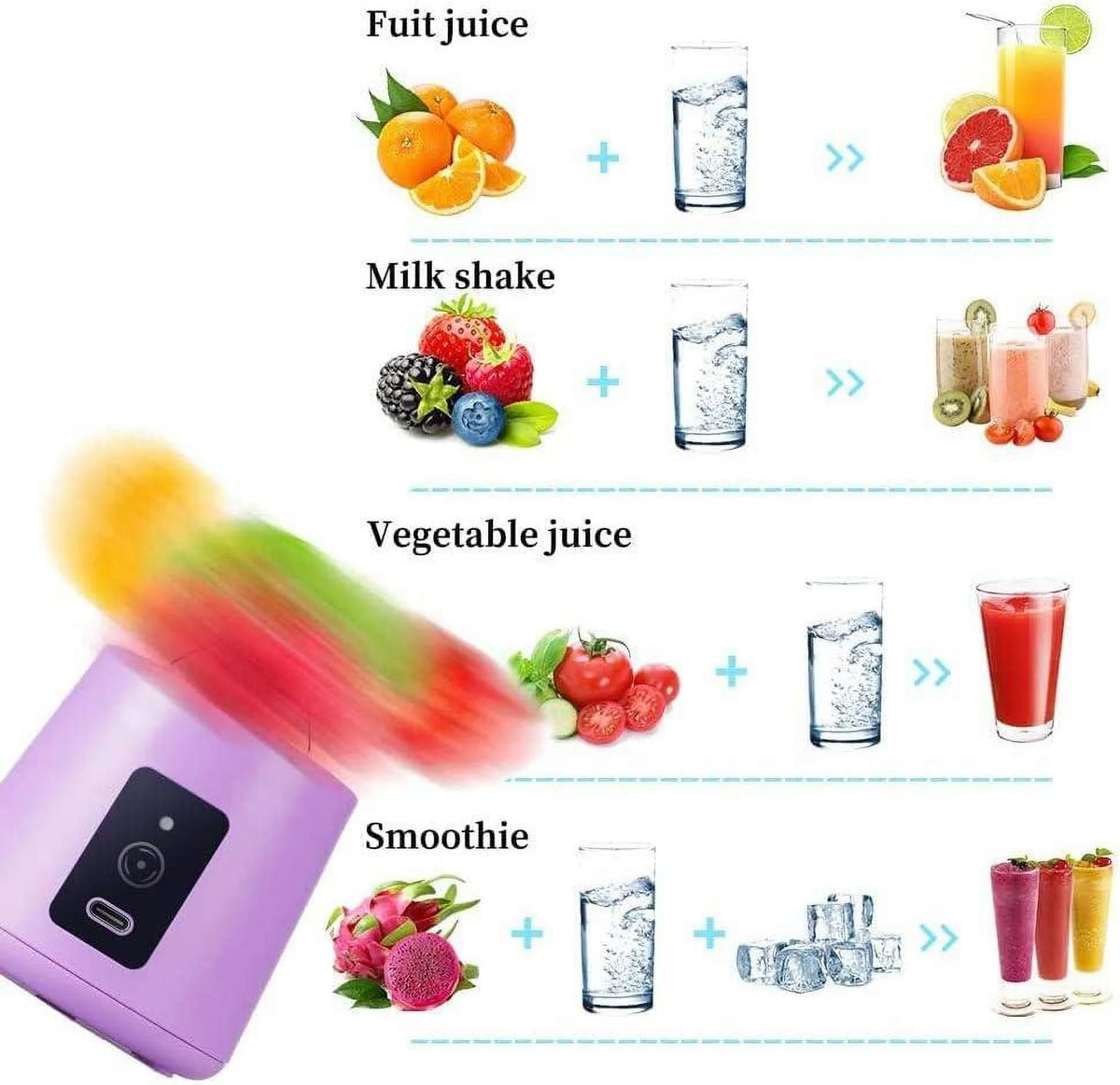 Rechargeable USB Mini Blender L9246