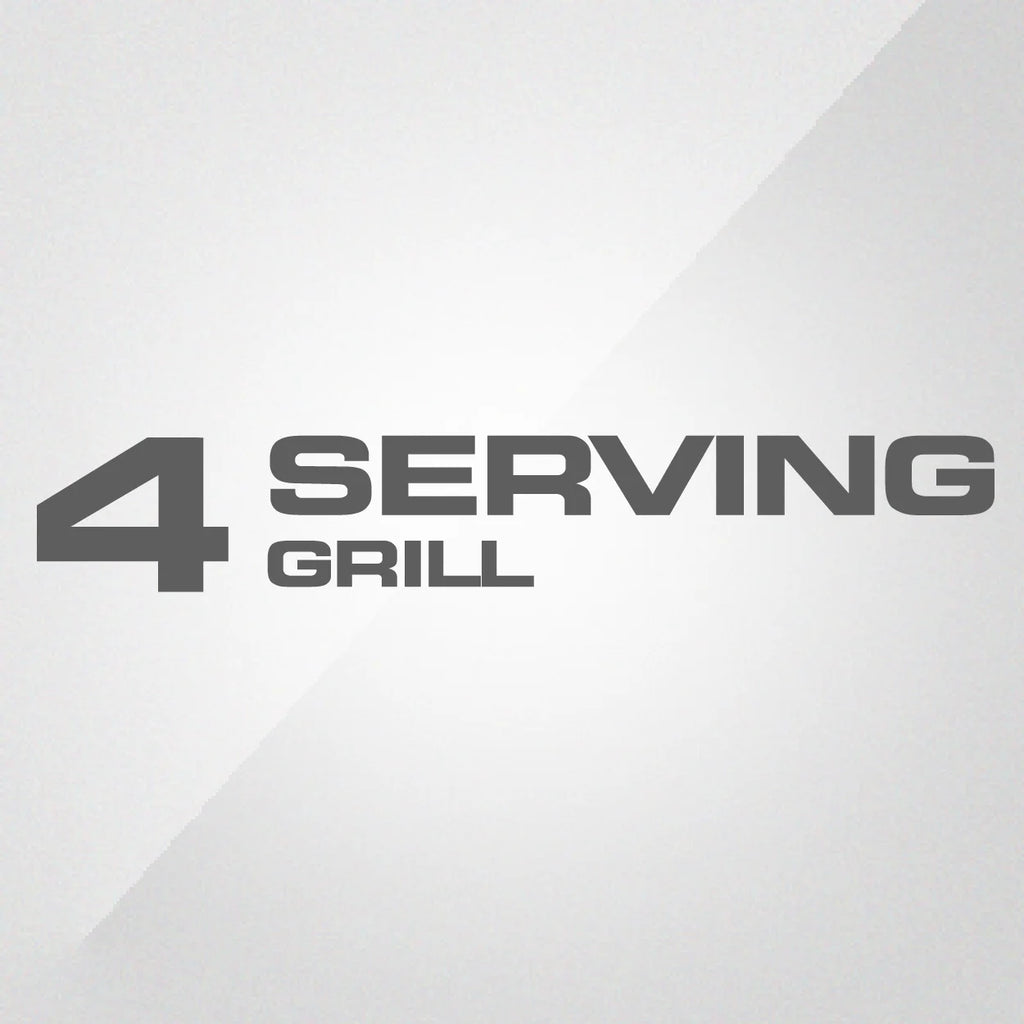 Black 4-Serving Removable Plate Electric Grill and Panini Press U843614