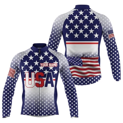Customized Mens Cycling Jersey with 3 Pockets Full Zip X86627