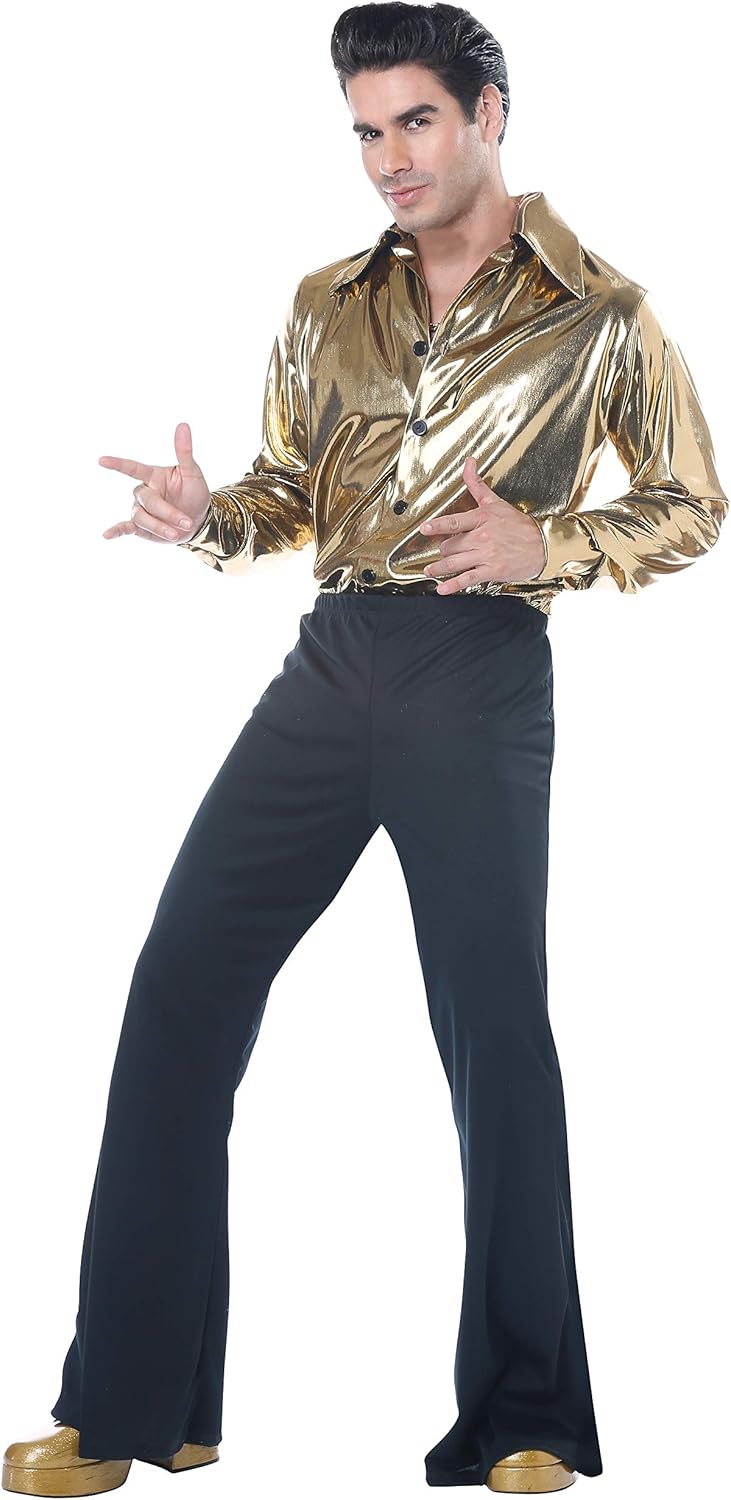 Gold Disco King Costume K7110