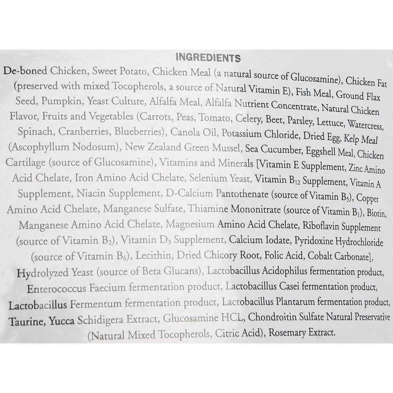 Chicken Sweet Potato & Pumpkin Grain Free Dry Dog Food T84567