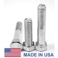 7/8 inch-14 x 1 1/2 inch Fine Thread Grade 5 Hex Cap Screw Medium Carbon Steel Zinc Plated Pk 85 I1700