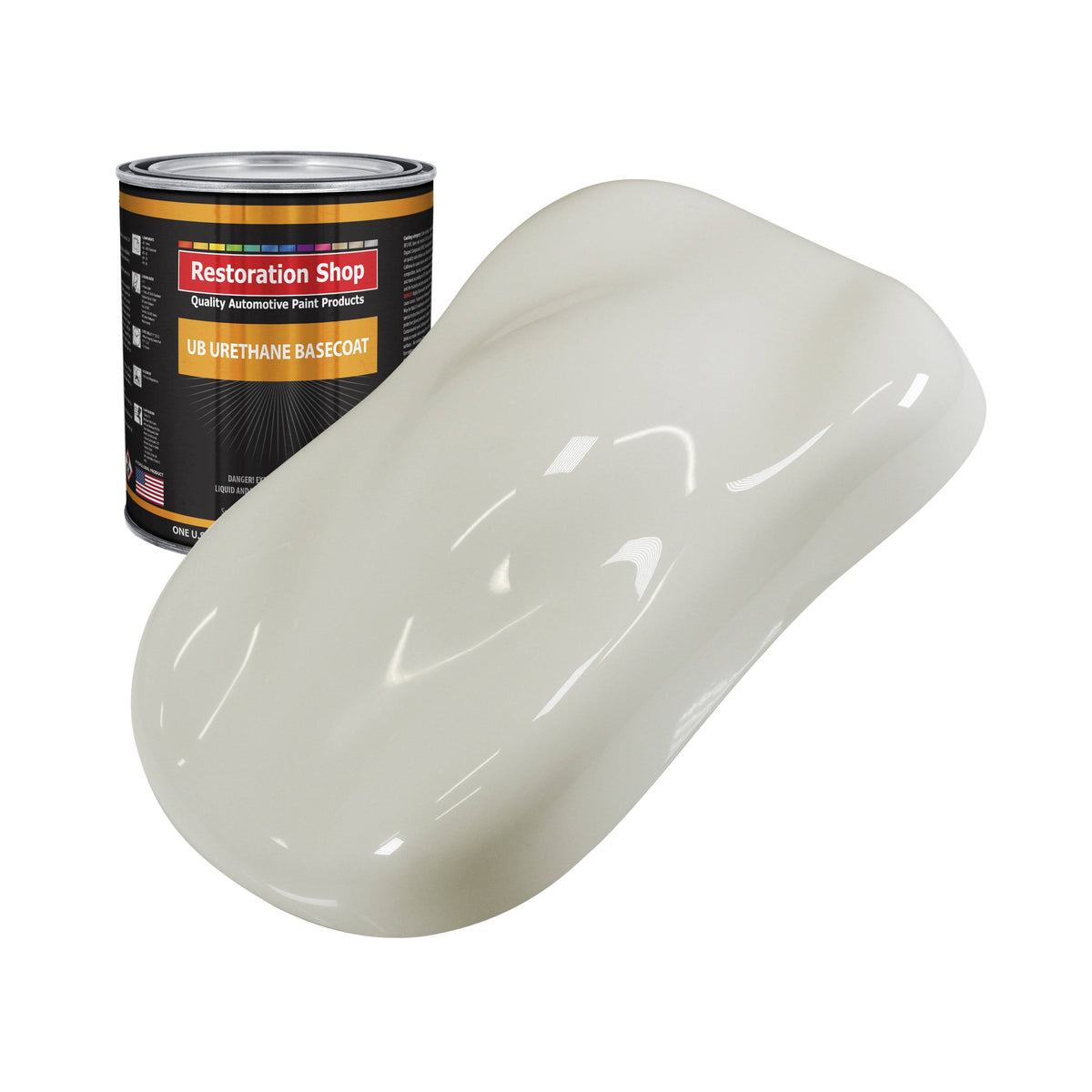 Ermine White 1 Quart Urethane Basecoat Car Paint T85709