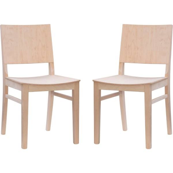 Unfinished Side Chairs, Set of 2 B6475